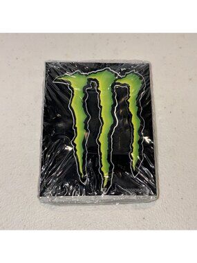 50 NIP 3.25 x 4.25 MONSTER ENERGY STICKERS / DECALS - GREEN “CLAW” DESIGN